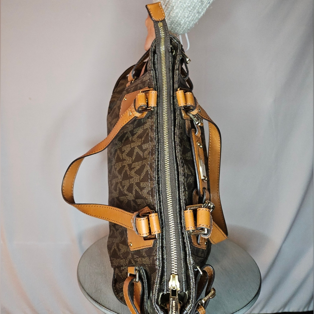 Michael Kors Brown and Tan Satchel - Picture 10 of 14